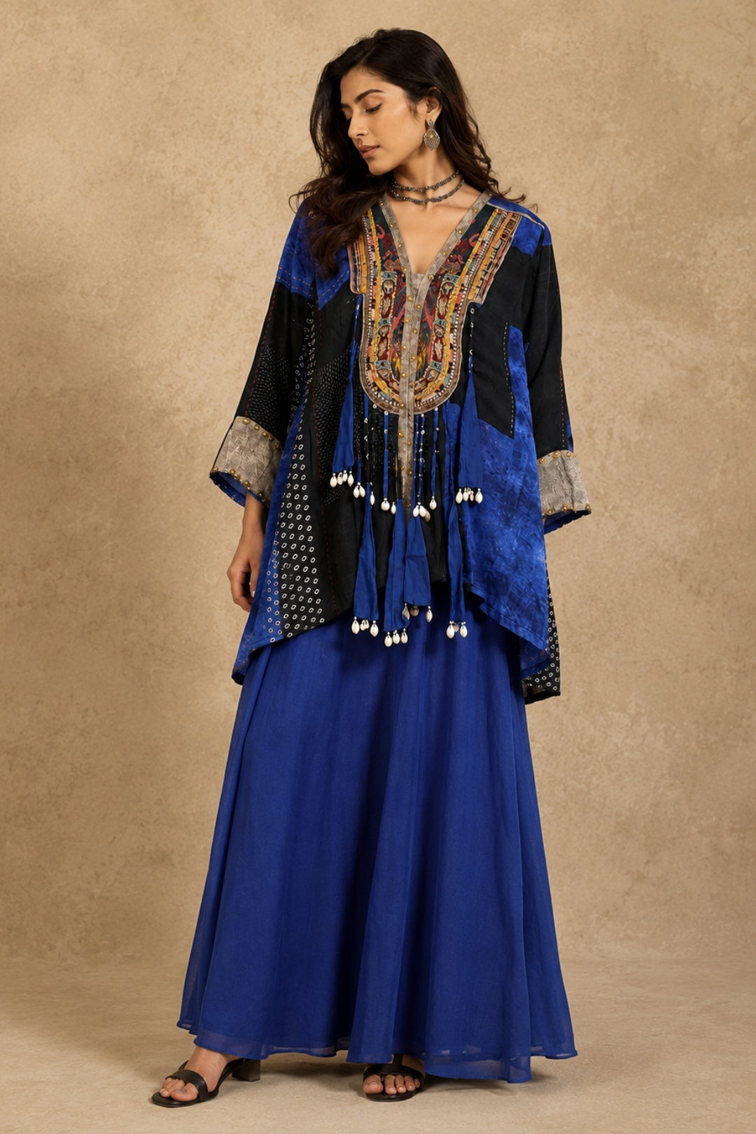 Ember Fringe Kaftan