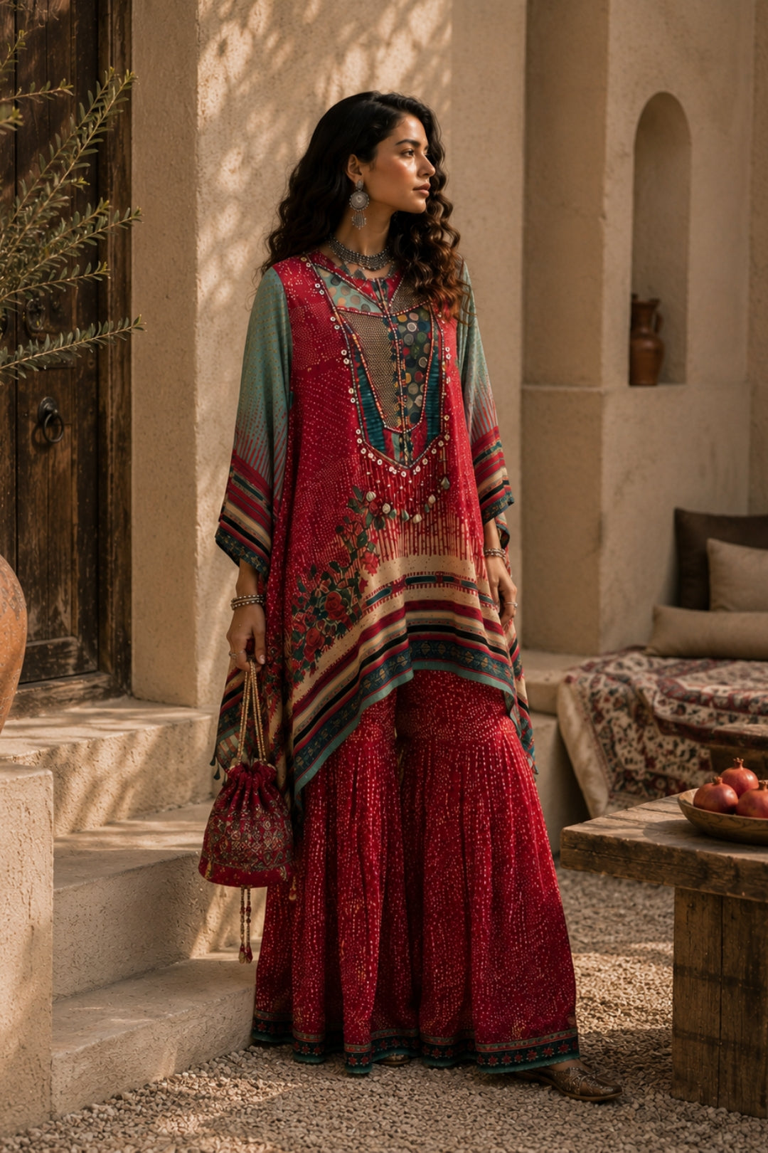 Terra Mosaic Kaftan