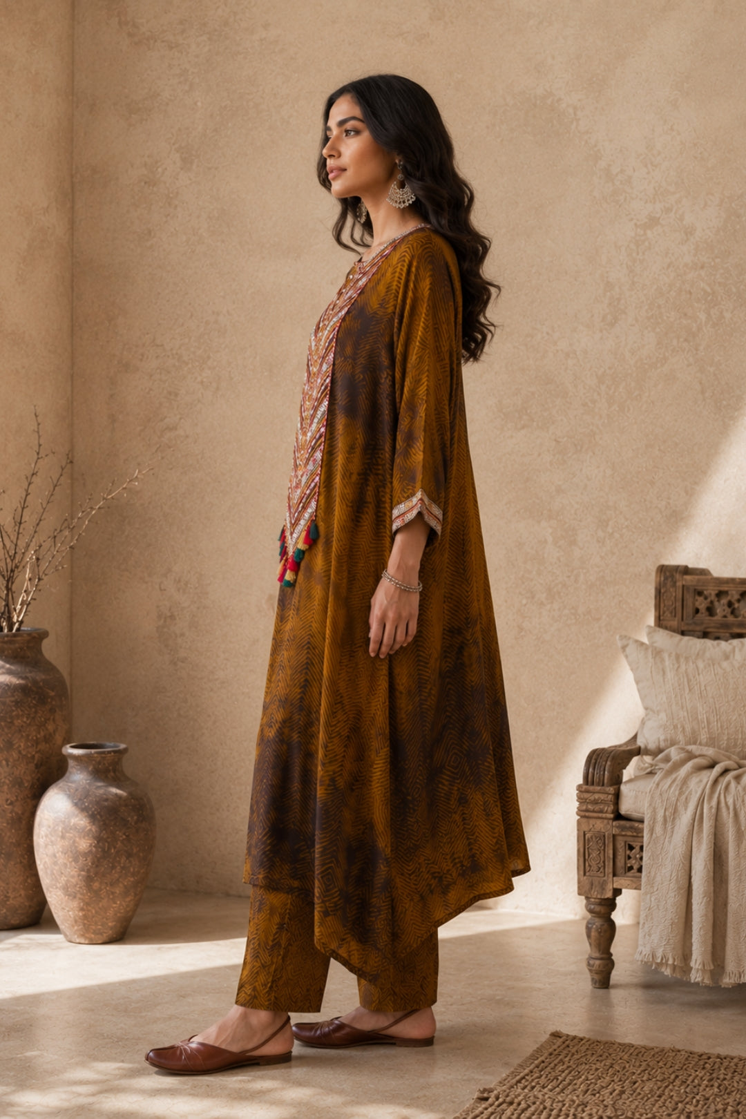 Chevron Kaftan Set