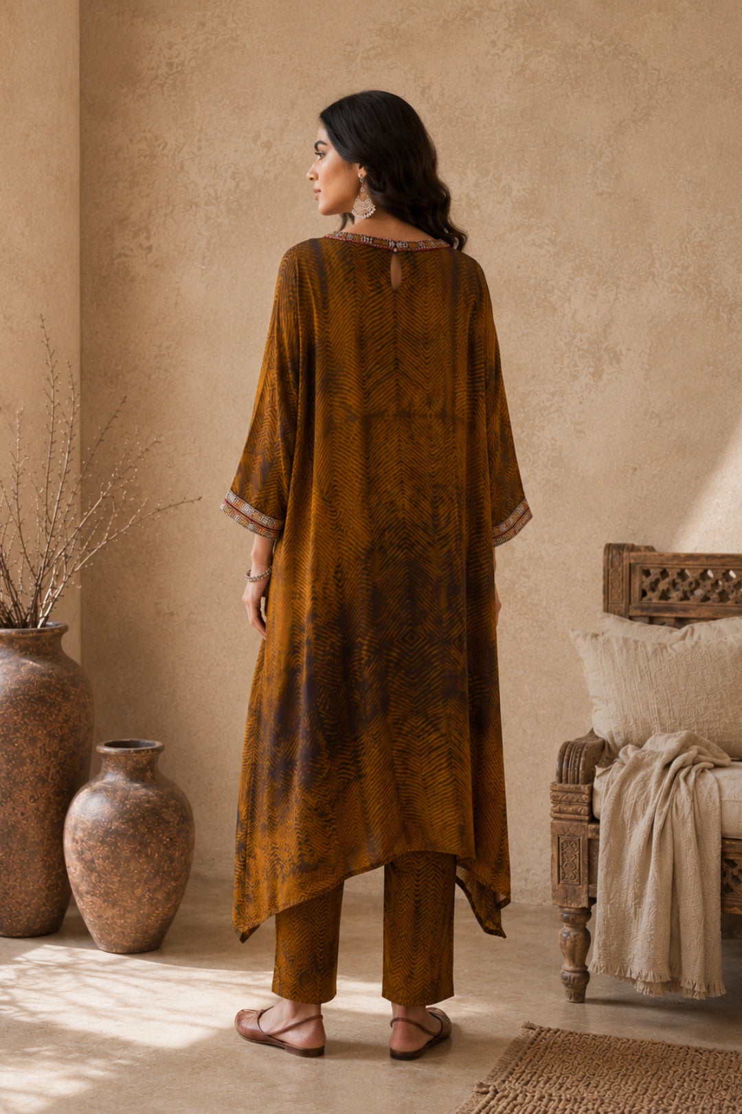 Chevron Kaftan Set