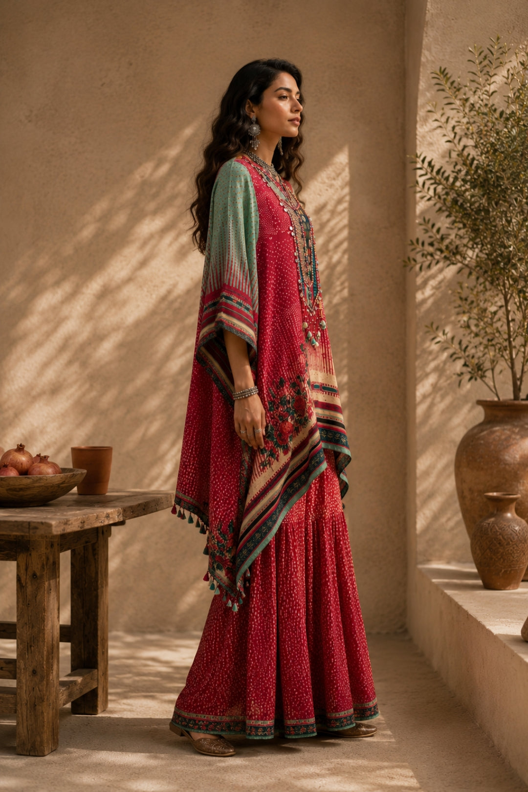 Terra Mosaic Kaftan