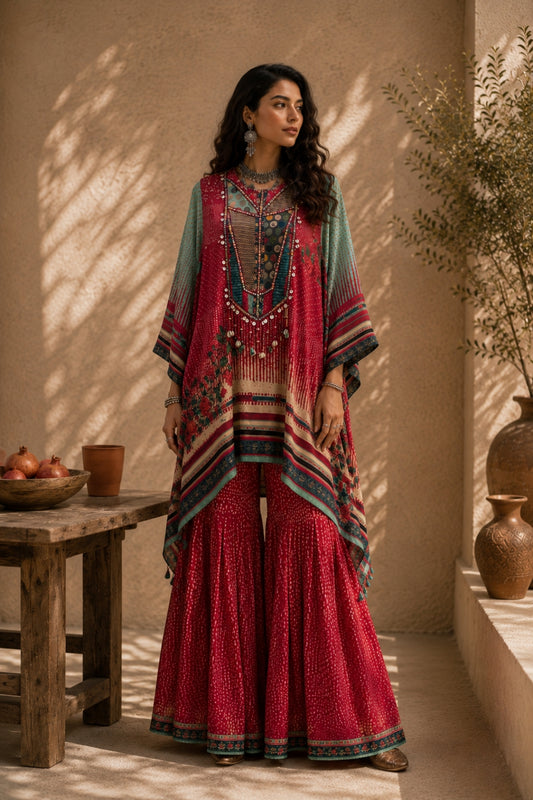 Terra Mosaic Kaftan